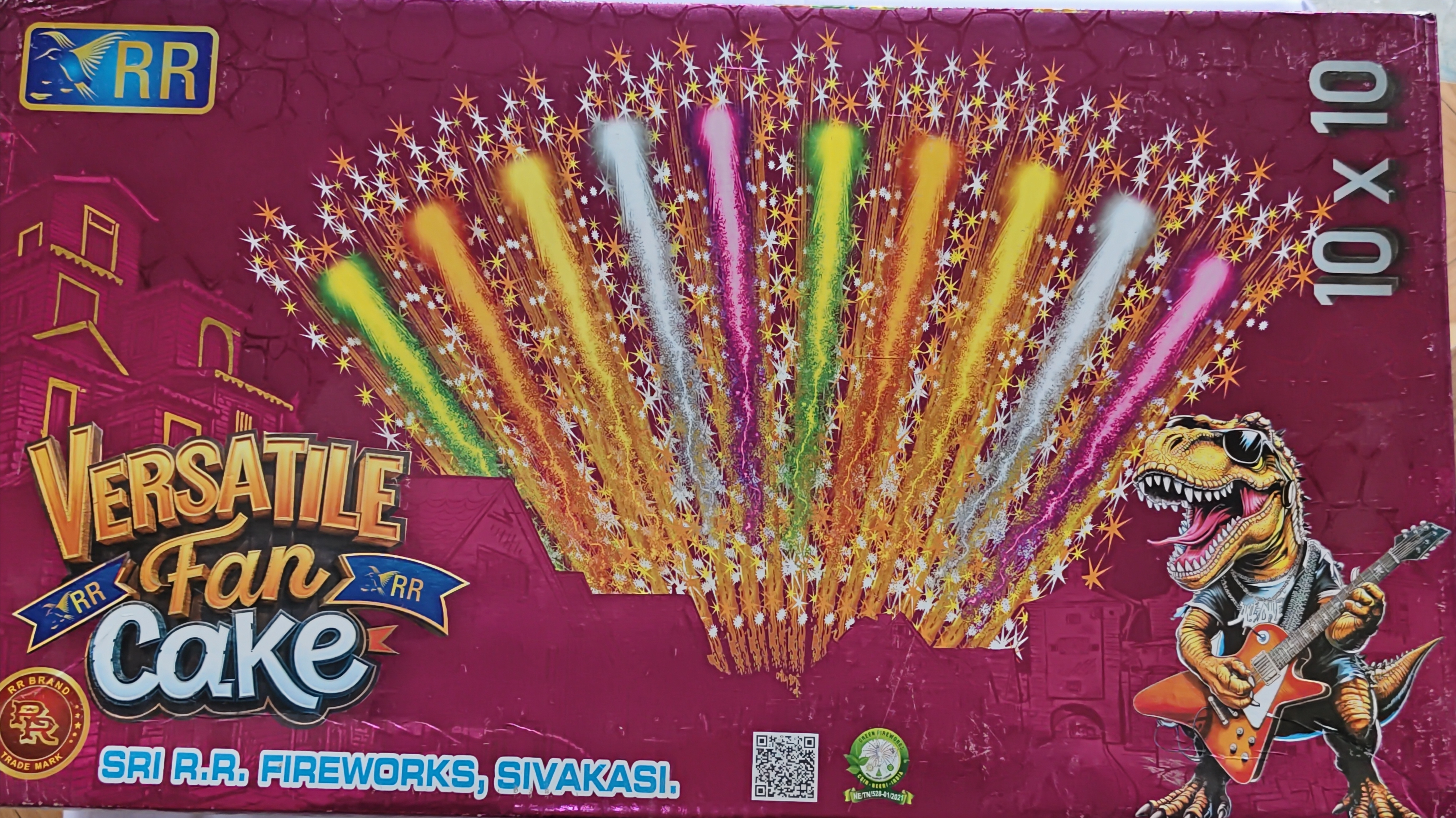 10*10 Multi colour UV