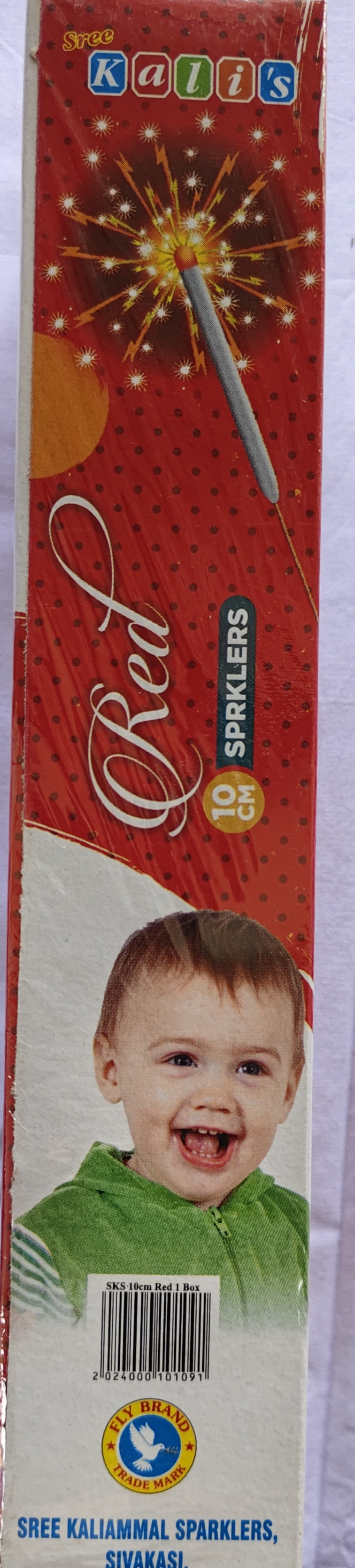 10 Cm Red Sparklers
