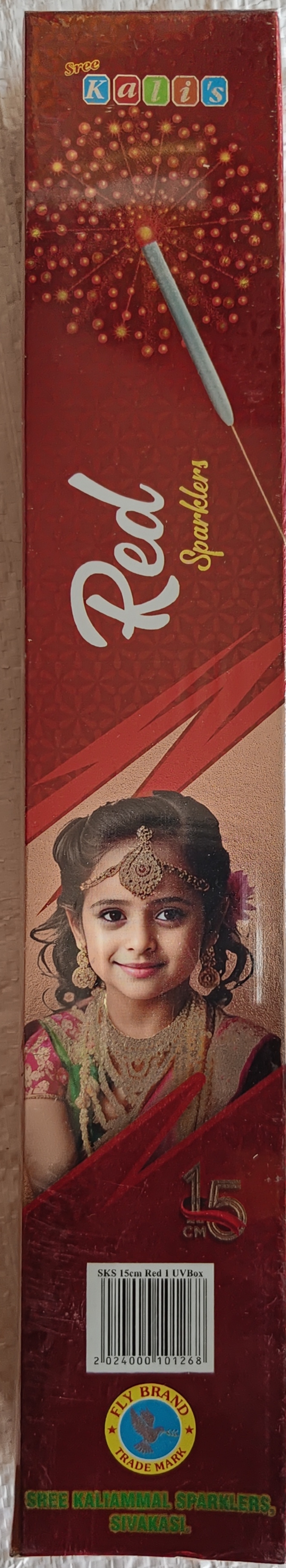 15 Cm Red Sparklers