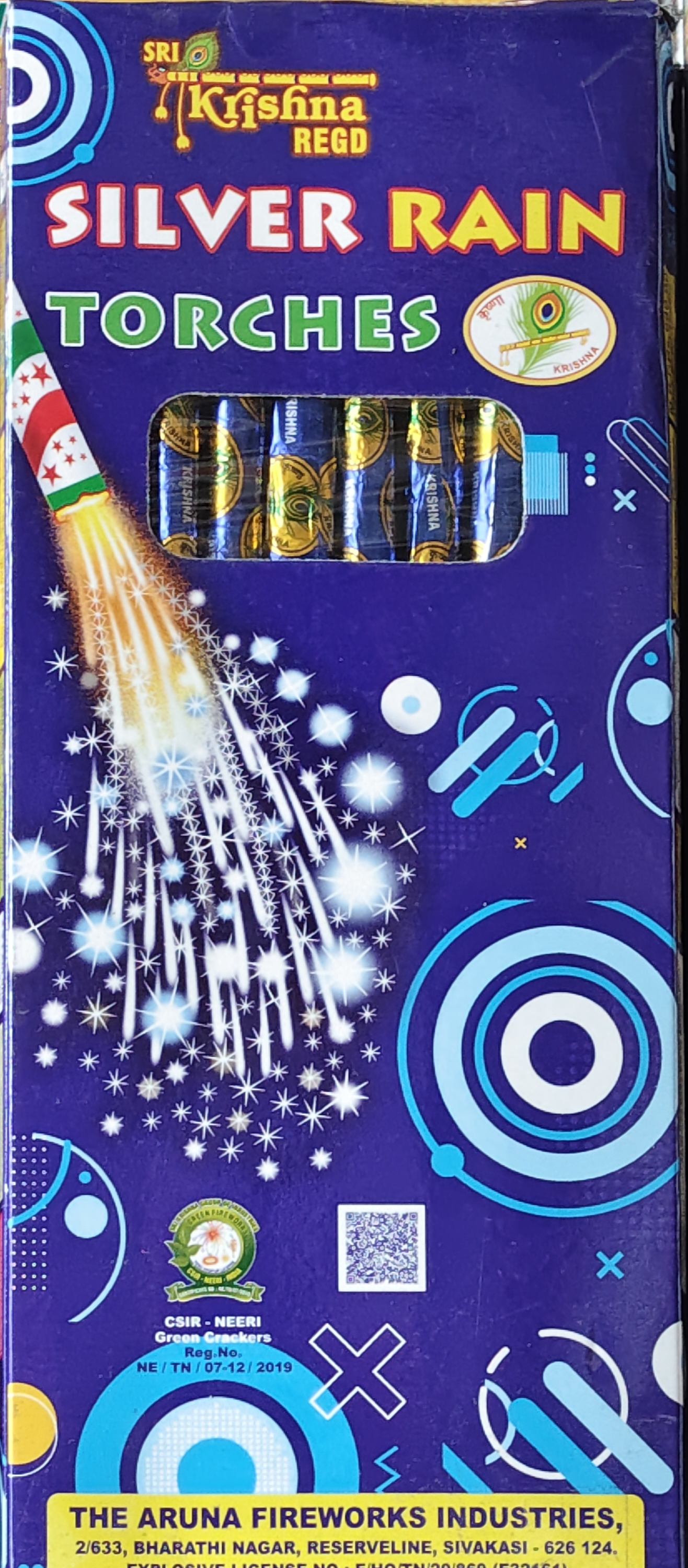 Silver Rain Torches