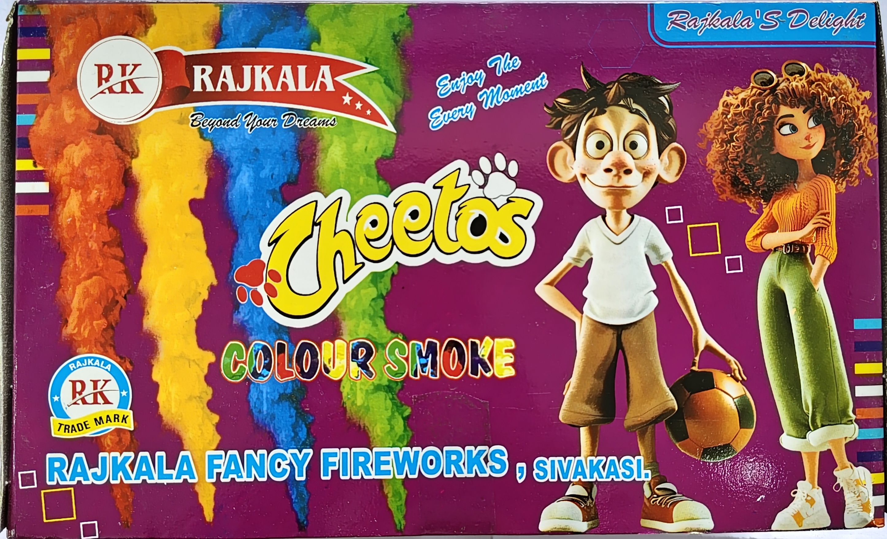 10 shot Colour smoke - Kurkure